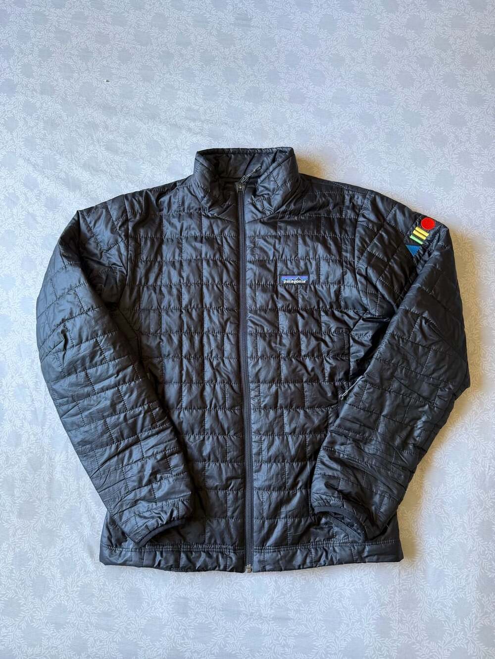 Patagonia Nano Puff Jacket Men's Size S Black PrimaLoft Insulated Puffer Coat